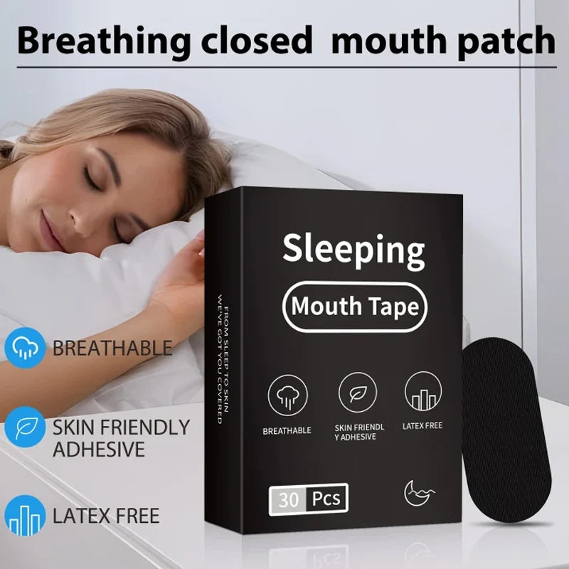 Anti-Snoring Mouth Tape – Medical-Grade Breath Strips