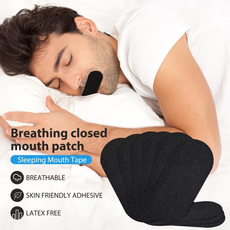 Anti-Snoring Mouth Tape – Medical-Grade Breath Strips