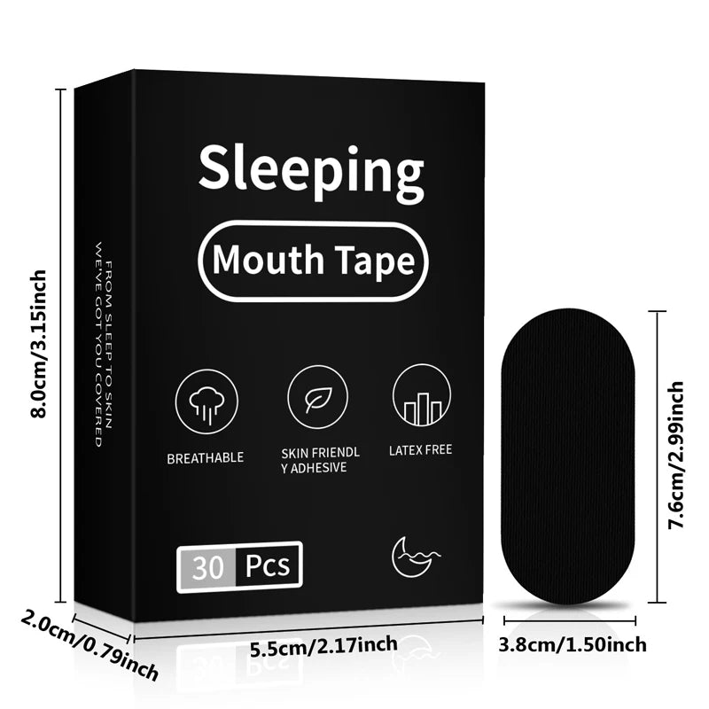Anti-Snoring Mouth Tape – Medical-Grade Breath Strips